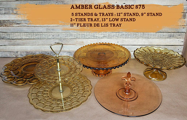 amber glass basic set